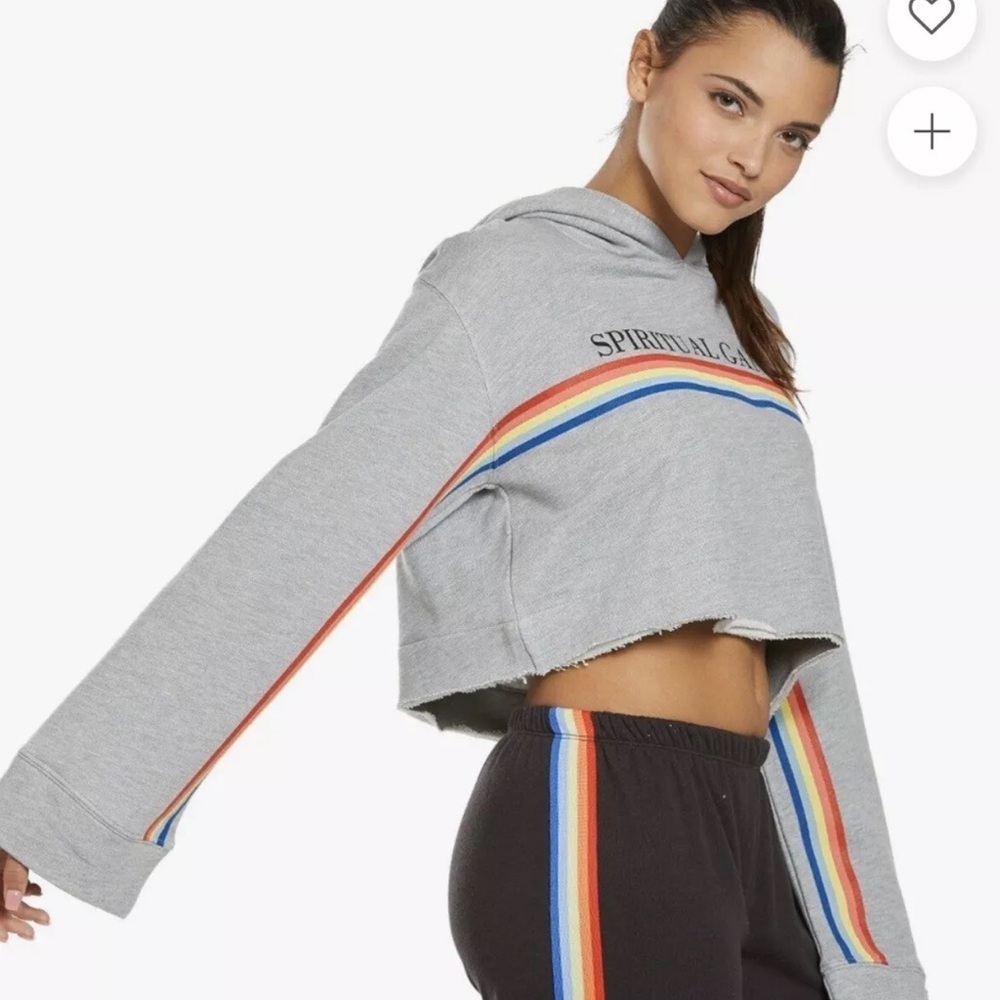 Spiritual Gangster SG Rainbow Dancin The Night Away Hoodie SMALL - Picture 3 of 9